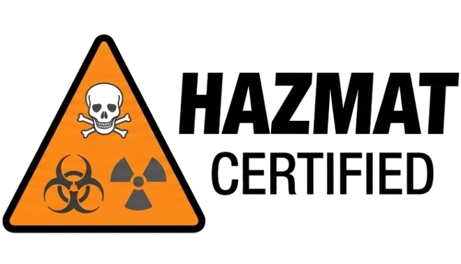 HAZMAT Certified